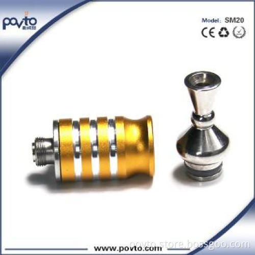 Good solid oil atomizer sm20 atomizer for ego thread